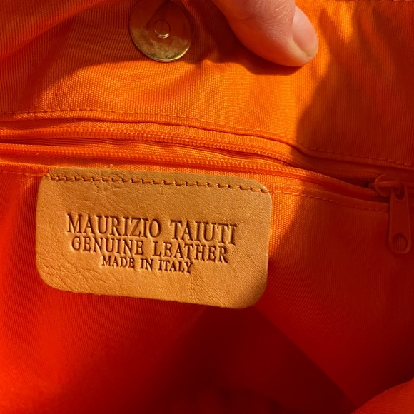 Mauritzio Taiuti genuine leather handbag - Picture 2 of 4